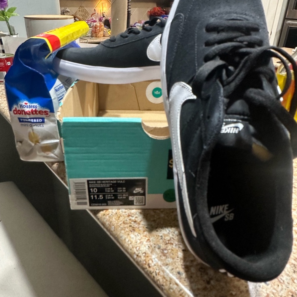 Nike SB Black and White Sneakers